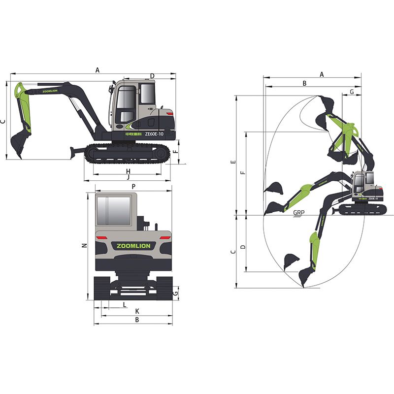 Экскаватор Zoomlion ZE60E-10 - изображение 4