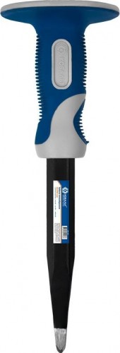 Зубило Кобальт 249-587 пикообразное 4х250 мм. с протектором