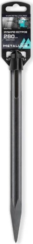 Зубило SDS-max METALLICA Optima 280/140 мм пикообразное по бетону 906781