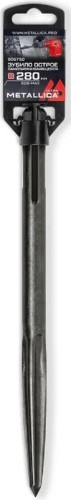 Зубило SDS-max METALLICA Ultra 280/140 мм пикообразное самозатачивающееся по бетону 906750