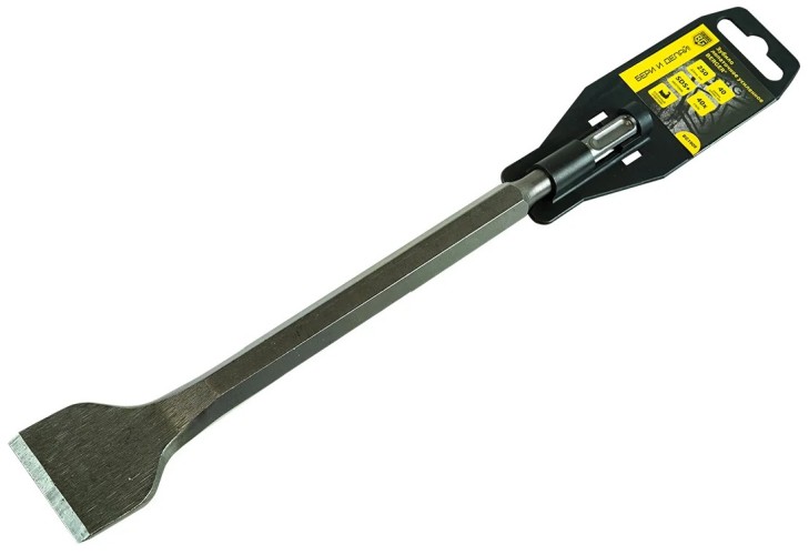 Зубило SDS-plus BERGER BG1909 лопаточное усиленное 40-250 мм