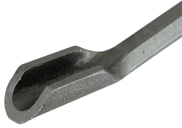 Зубило SDS-plus BERGER BG1910 полукруглое усиленное 22-250 мм - изображение 2