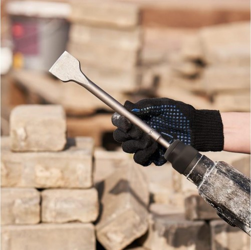 Зубило SDS-plus REXANT Плоское широкое 14х40х250 мм 91-0203 - изображение 4