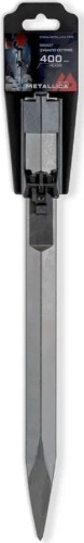 Зубило шестигранное METALLICA Ultra 400/250 мм пикообразное HEX-28 по бетону 906927