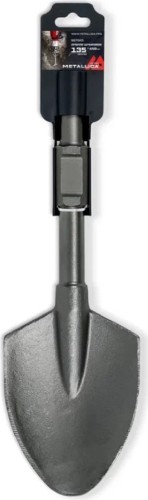 Зубило шестигранное METALLICA Ultra 135х450/300 мм лопаточное штыковое HEX-30 по асфальту, мерзлому г 907023