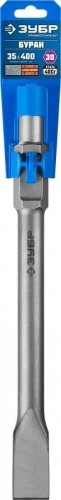 Зубило шестигранное ЗУБР ПРОФЕССИОНАЛ буран hex 30 плоское 35х400 мм 29375-35-400 - изображение 4