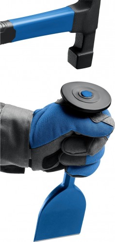 Зубило ЗУБР конопатка с протектором 75х250 мм 2123-75 - изображение 4