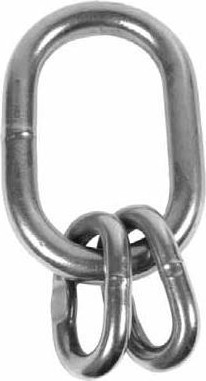 Звено  20 мм (4,25 т) с дополнительными кольцами DIN 5688 NWG-1-2 00001225