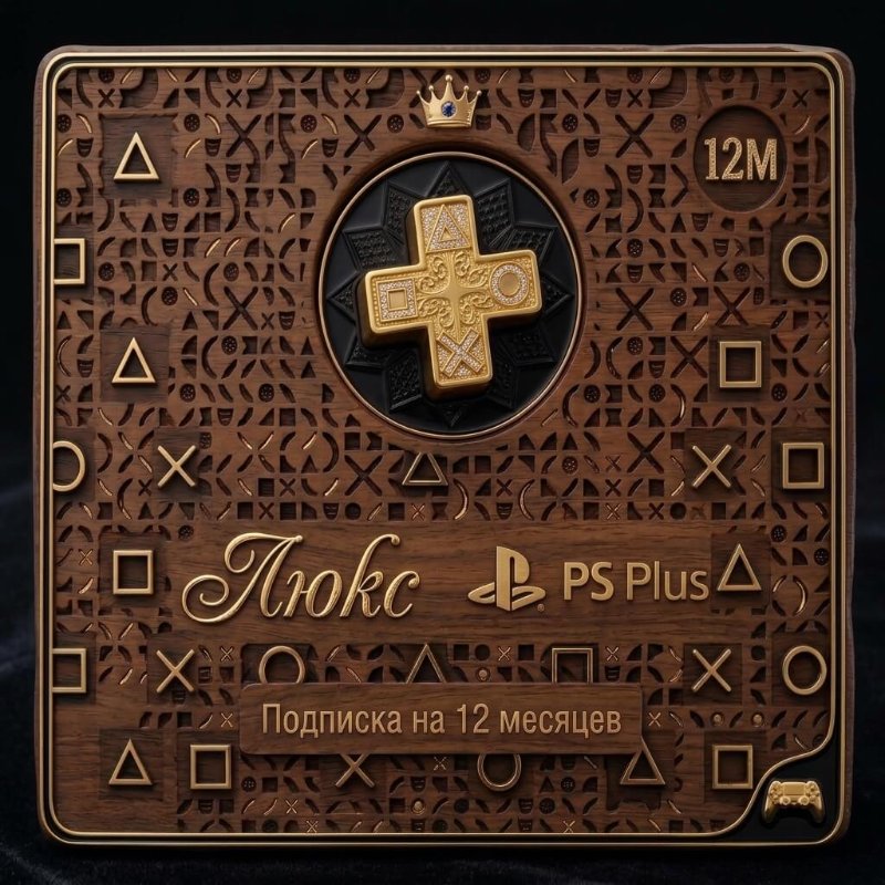 Купить PS+ 12 месяцев Люкс (Deluxe) на AKEYS