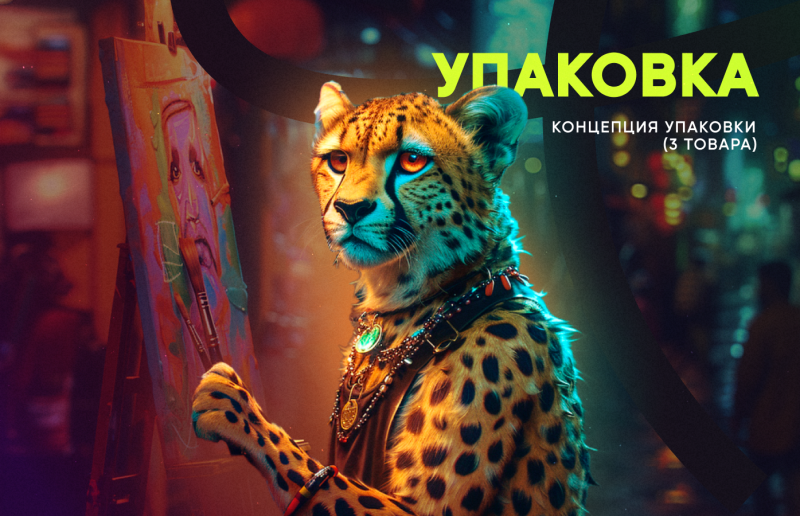 Концепция упаковки (3 товара)