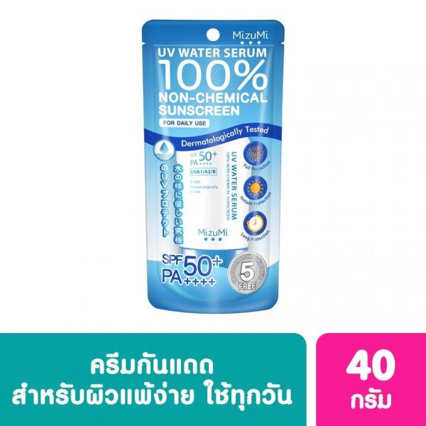 Сыворотка MizuMi UV Water Serum SPF50+ PA++++ 40 г - MizuMi UV Water Serum SPF50+ PA++++ 40g