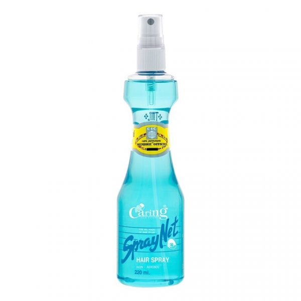 Спрей-сетка Caring 220 мл. Синий - Caring Spray Net 220 Ml. Blue