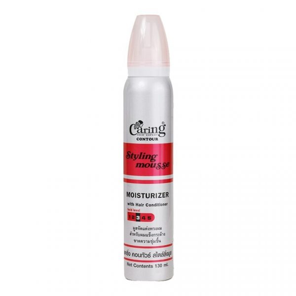 Увлажняющий мусс для укладки Caring Contour 130 мл. - Caring Contour Styling Mousse Moisturizer 130 Ml.