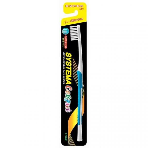 Зубная щетка Systema Soft Slim Compact Super Soft 1'S (смешанные цвета) - Systema Toothbrush Soft  Slim Compact Super Soft 1'S (Mix Color)