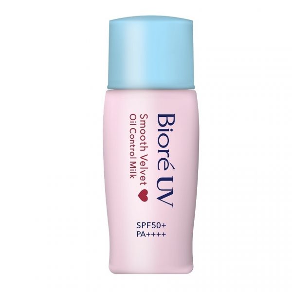 Biore UV Smooth Velvet Oil Control Milk SPF50+ PA++++ 30 мл. - Biore UV Smooth Velvet Oil Control Milk SPF50+ PA++++ 30 Ml.