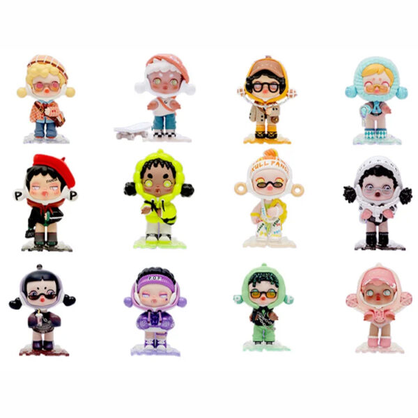 Бокс с полным набором Pop Mart Skullpanda Hypepanda Series, 12 штук