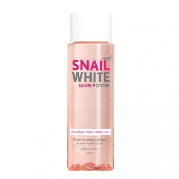 Namu Life Snailwhite Glow Potion AHA-BHA Тоник 150 мл. - Namu Life Snailwhite Glow Potion AHA-BHA Toner 150 ml.
