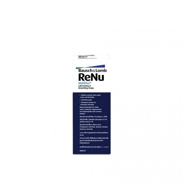 Увлажняющие капли BL Renu 8 мл. - BL Renu Lubricating  Rewetting Drops 8 ml.