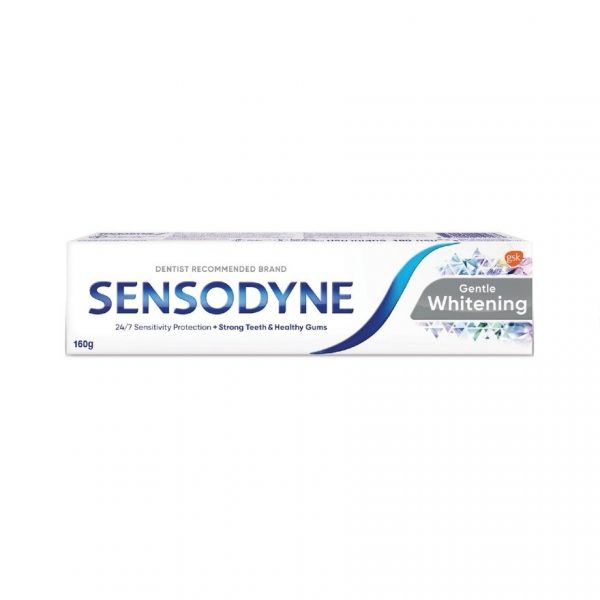 Зубная паста Sensodyne Мягкое отбеливание 160 г. - Sensodyne Toothpaste Gentle Whitening 160 G.