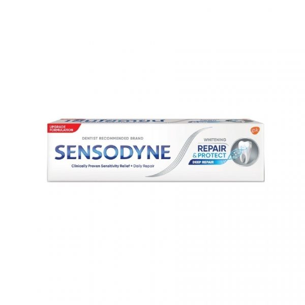 Зубная паста Sensodyne Repair Protect Whitening 100 г. - Sensodyne Toothpaste Repair  Protect Whitening 100 G.