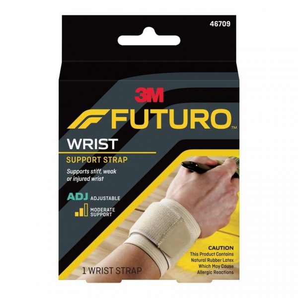 Футуро — запястный фиксатор (стрейч), бежевый. - Futuro Wrist Support Strap, Beige