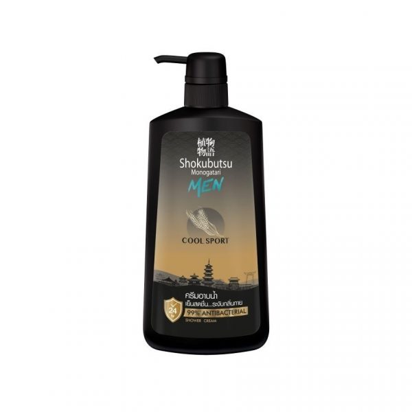 Крем для душа Shokubutsu Monogatari Men Cool Sport 500 мл. - Shokubutsu Monogatari Shower Cream Men Cool Sport 500 Ml.