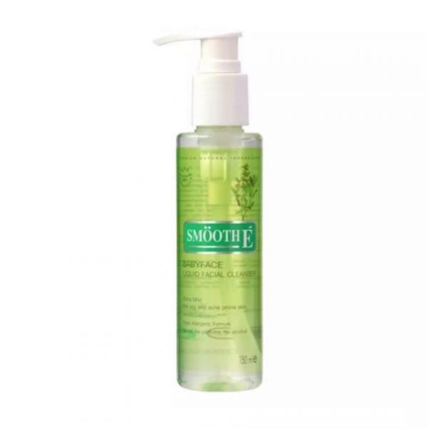 Smooth E Extra Mild Детское очищающее средство для лица 150 мл. - Smooth E Extra Mild Baby Face Facail Cleanser 150 Ml.