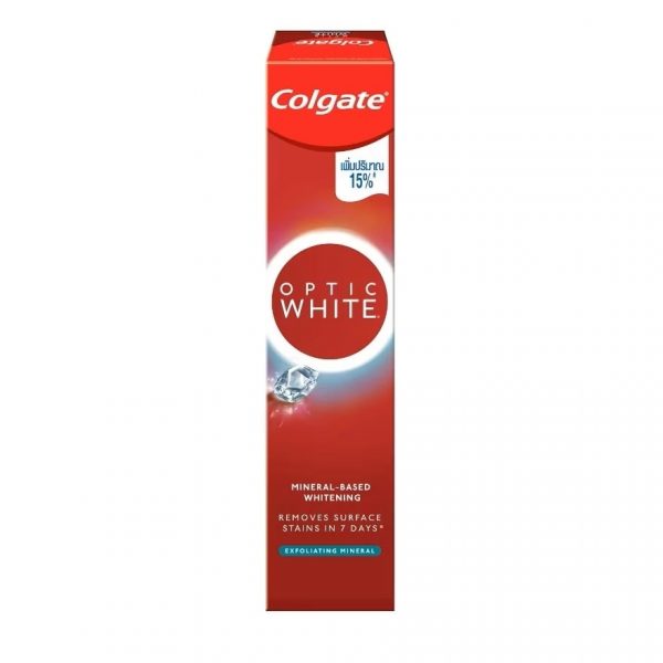 Зубная паста Colgate Optic White отшелушивающая минеральная 46 г. - Colgate Toothpaste Optic White Exfoliating Mineral 46 G.
