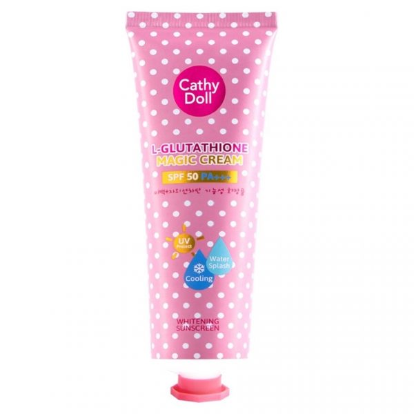Cathy Doll Отбеливающий солнцезащитный крем L-глутатион Magic Cream SPF50 PA+++ 138 мл. - Cathy Doll Whitening Sunscreen L-glutathione Magic Cream SPF50 PA+++ 138 Ml.