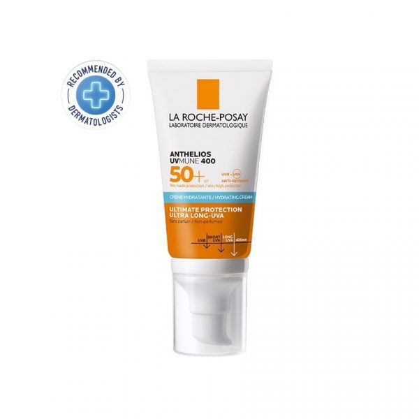 Лореаль Парад Антелисо Увмунайн 400 увлажняющий крем SPF 50+ 50 мл - Laroche Posay Anthelios UVMUNE400 Hydrating Cream SPF50+ 50ml.