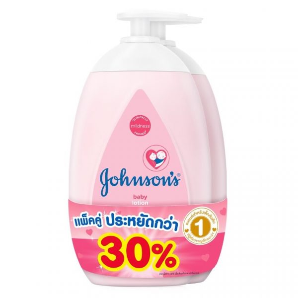 Детский лосьон Johnson's 500 мл. Двойной пакет - Johnson's Baby Lotion 500 Ml. Twin Pack โลชั่นบำรุงผิวกาย