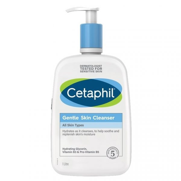 CETAPHIL Мягкое очищающее средство для кожи 1 л. - CETAPHIL GENTLE SKIN CLEANSER 1L.
