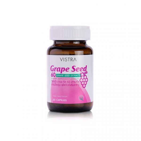 Vistra Grape Seeds 20 Tab - Vistra Grape Seed 20 Tab