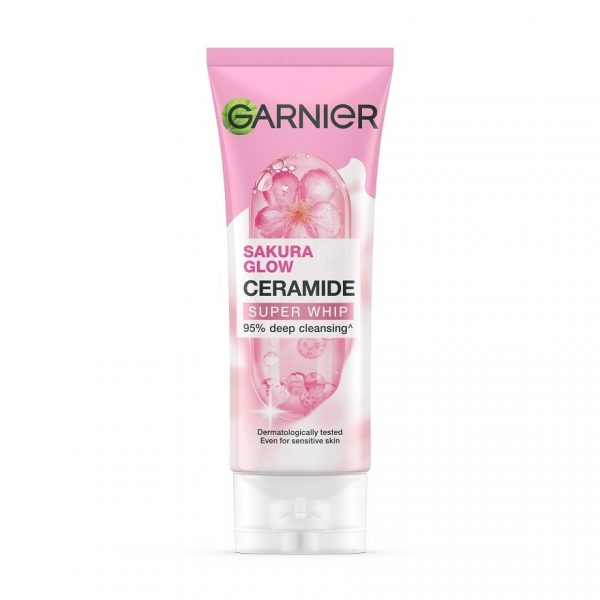 Garnier Sakura Glow Ceramide Super Whip 100 мл. - Garnier Sakura Glow Ceramide Super Whip 100 Ml.