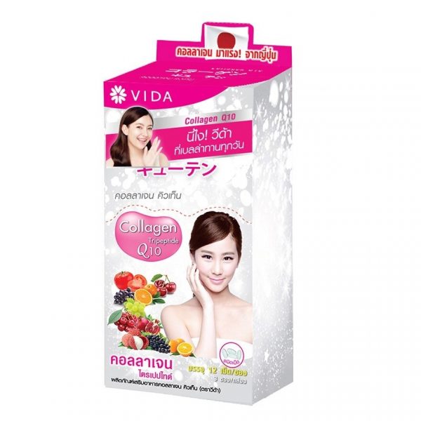 Vida Collagen Q10 12 капсул x3 мешочка - Vida Collagen Q10 12 Cap x3 Sac