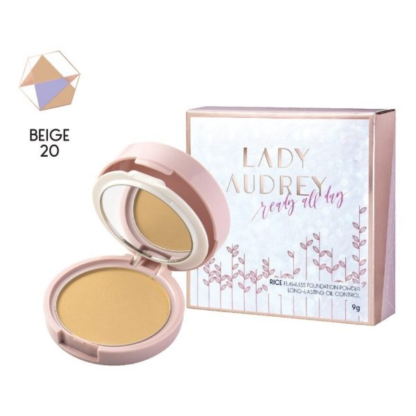 ЛедиЭдрю‒Идеальная основа пудровая Flawless Foundation Powder №20 - LadyAudreyFlawlessFoundationPowder 20