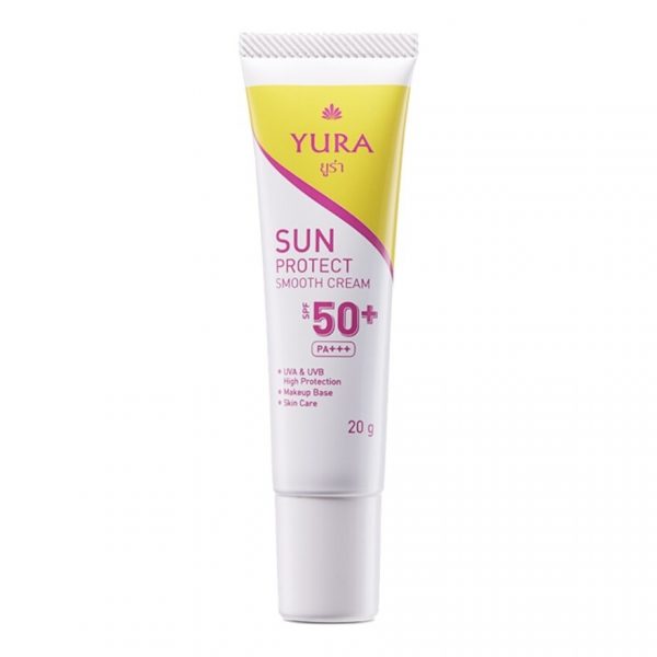 Солнцезащитный крем Yura Sun Protect Smooth Cream SPF 50+ PA+++ 20 г. - Yura Sun Protect Smooth Cream SPF 50+ PA+++ 20 G.