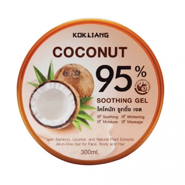 Успокаивающий гель с кокосом Kokliang 95 300 мл. - Kokliang Coconut Soothing Gel 95 300 Ml.
