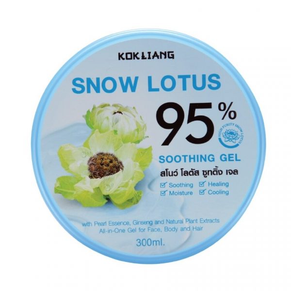 Успокаивающий гель Kokliang Snow Lotus 95 300 мл. - Kokliang Snow Lotus Soothing Gel 95 300 Ml.