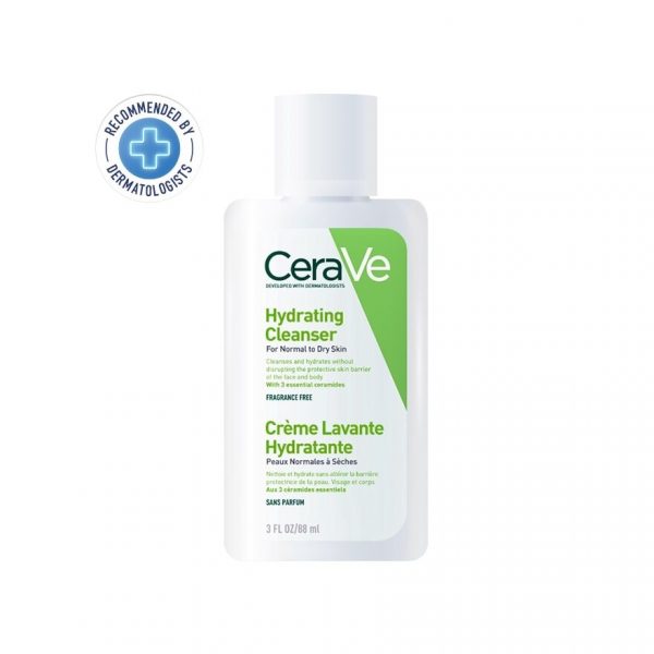 Увлажняющее очищающее средство для лица CeraVe 88 мл - CeraVe Hydrating Facial Cleanser 88ml