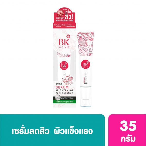 BK Acne Serum Brithtening Anti-Pollution 35 мл. - BK Acne Serum Brithtening Anti-Pollution 35ml.