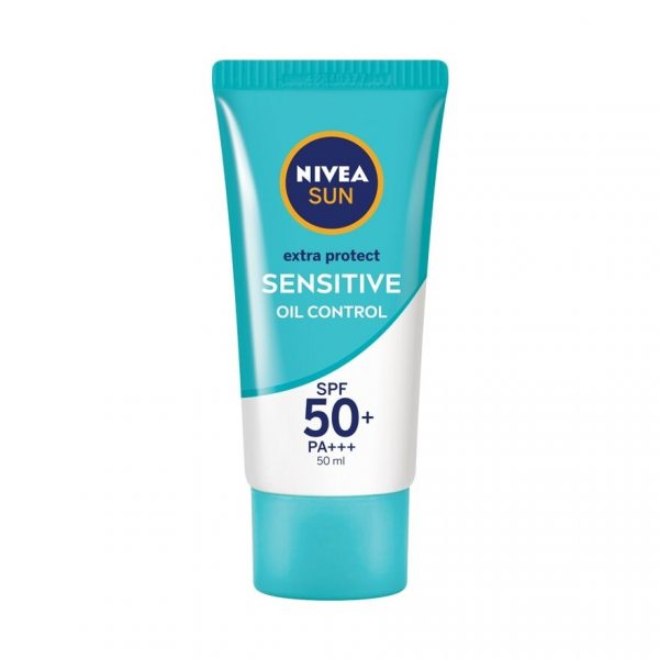 Nivea Sun Sensitive Сыворотка для контроля жирности кожи SPF50+PA+++ 50 мл. - Nivea Sun Sensitive Oil Control Serum SPF50+PA+++ 50 Ml.