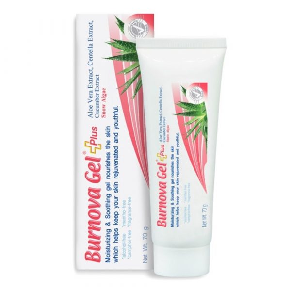 Бёрнова Гель Плюс Снежная водоросль 70 г - Burnova Gel Plus Snow Algae 70 g