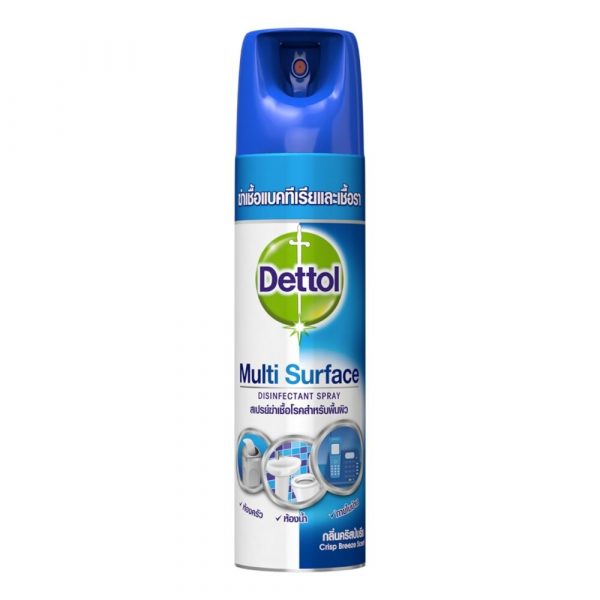 Дезинфицирующий спрей Dettol Crisp Breeze 225 мл - Dettol Disinfectant Spray Crisp Breeze 225ml