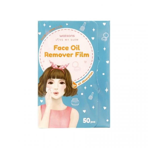 Пленка для удаления масла Watsons Oil Remover Film 50 листов. - Watsons Oil Remover Film 50sheet.
