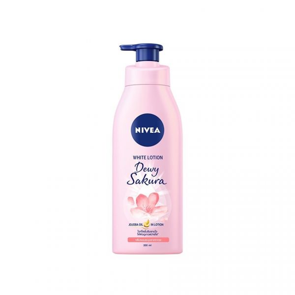 Лосьон Nivea Body Dewy Sakura White 350 мл. - Nivea Body Dewy Sakura White Lotion 350 Ml.