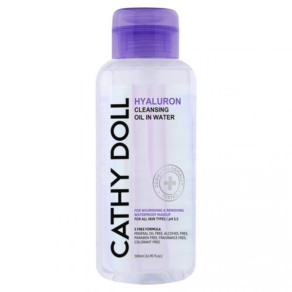 Cathy Doll Очищающее масло на воде с гиалуроном 500 мл. - Cathy Doll Cleansing Oil in Water Hyaluron 500 Ml.