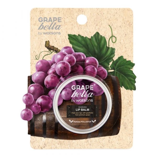 Питательный бальзам для губ Grape Bella от Watsons 10 г. - Grape Bella by Watsons Nourishing Lip Balm 10g.