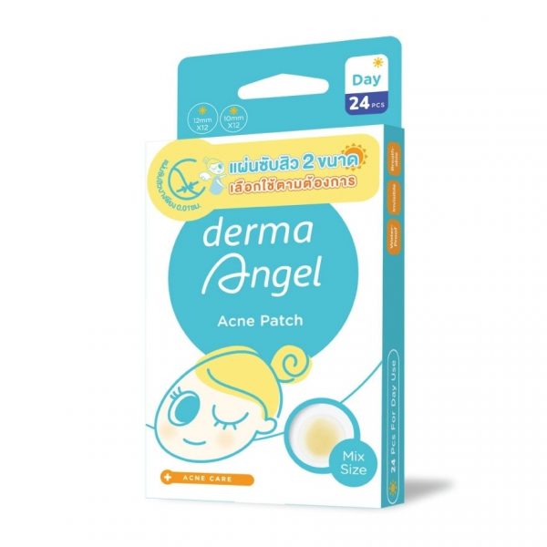 Пластыри от прыщей Derma Angel Acne Patch Day Mix 24 шт. - Derma Angel Acne Patch Day Mix 24 pcs
