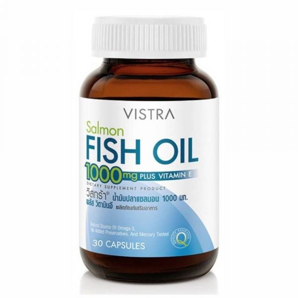 Рыбий жир Vistra Salmon 1000 мг. 30 капсул - Vistra Salmon Fish Oil 1000 mg. 30 CAP
